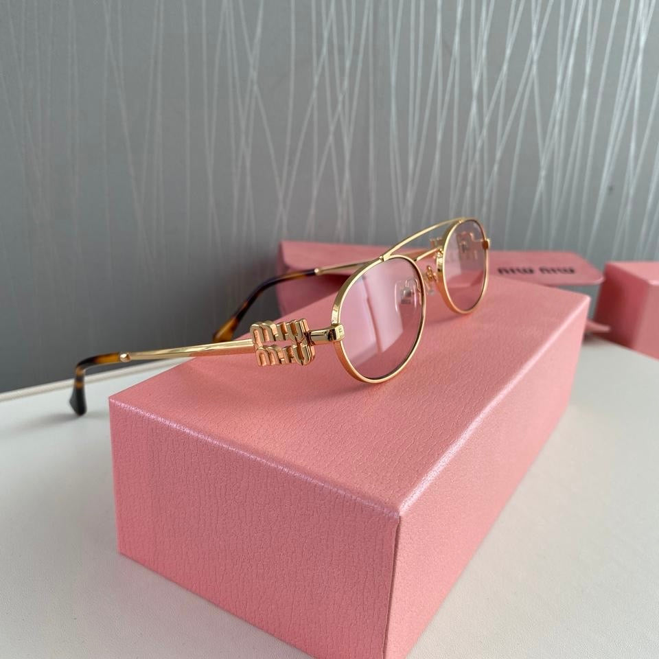 Lentes M color rosa