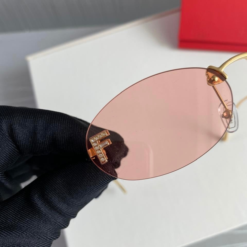 Lentes F color rosa