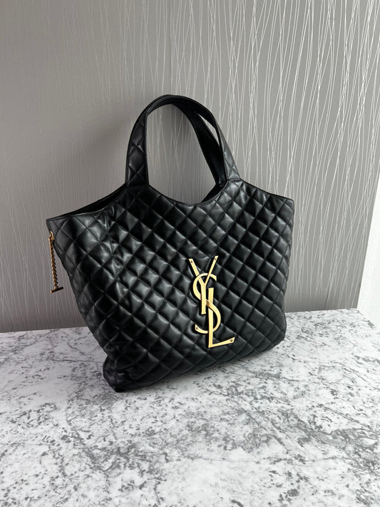 Bolso Y Tote piel color negro