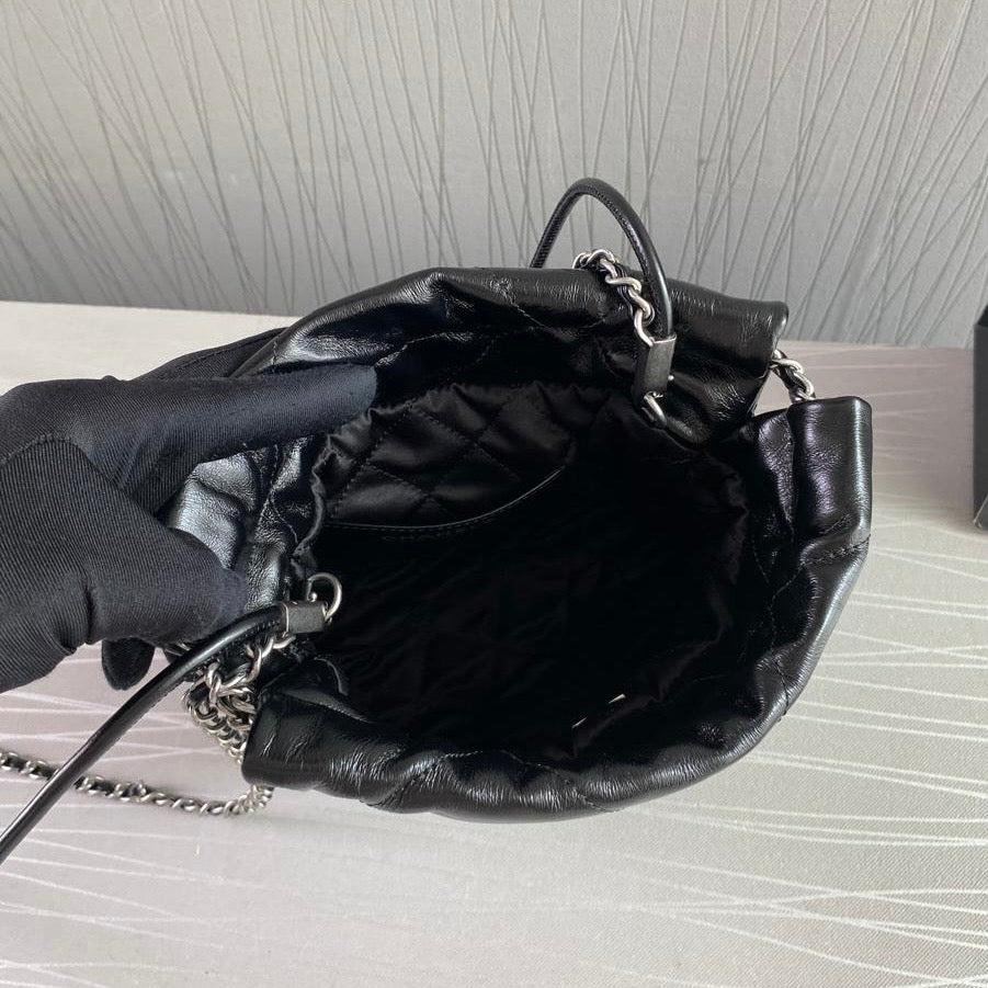 Bolso C 2-2 mini piel color negro