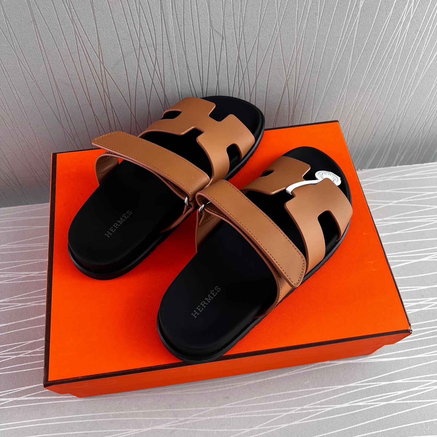 Sandalias H piel color camel