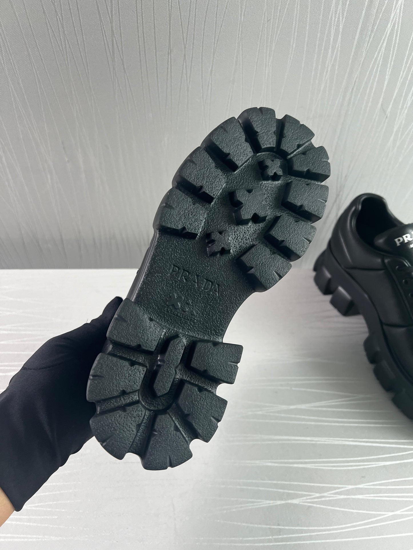 Sneakers P piel negros