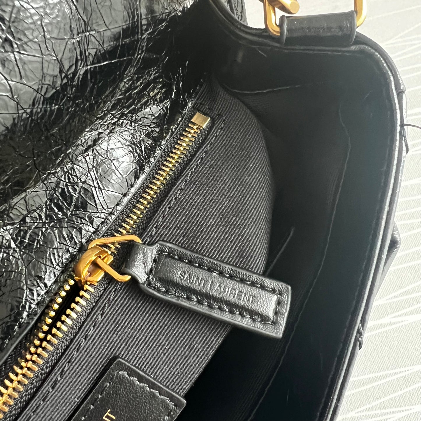 Bolso Y N-ikki piel color negro