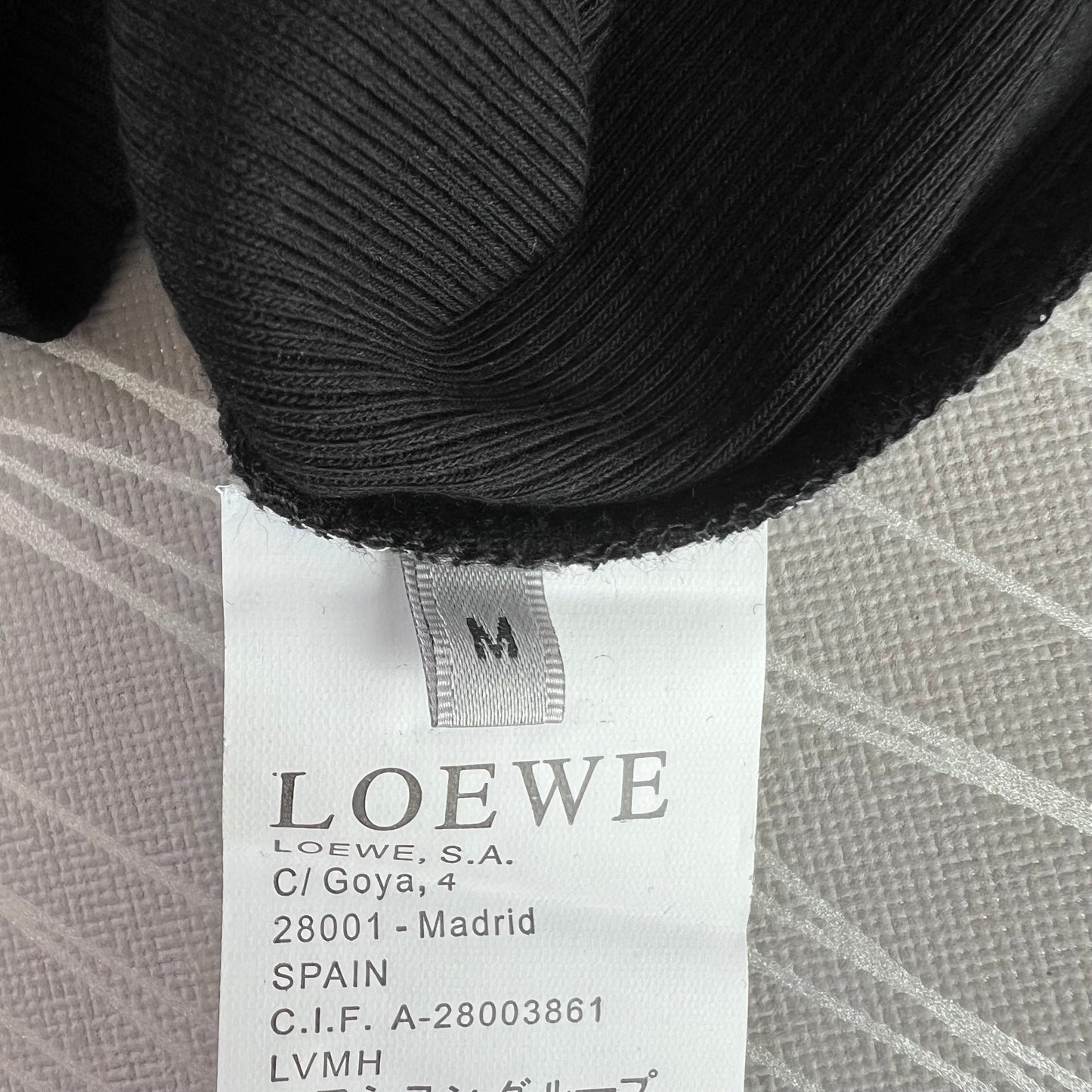 Playera L color negro