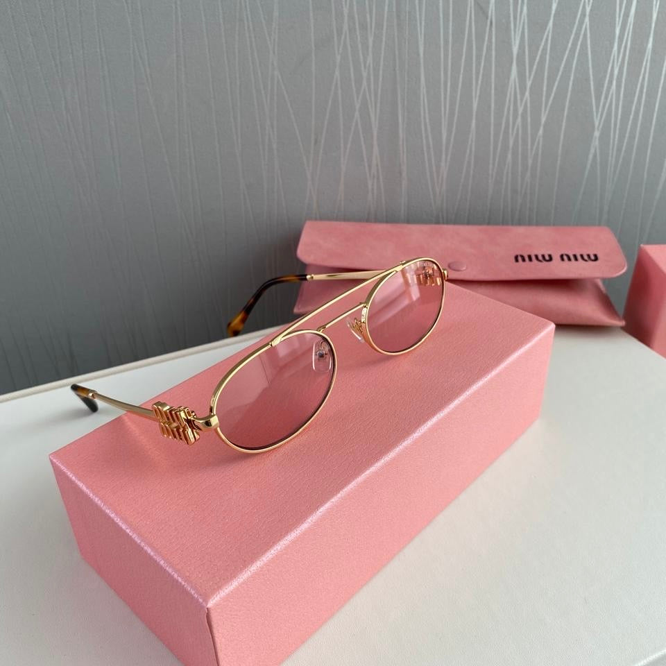 Lentes M color rosa