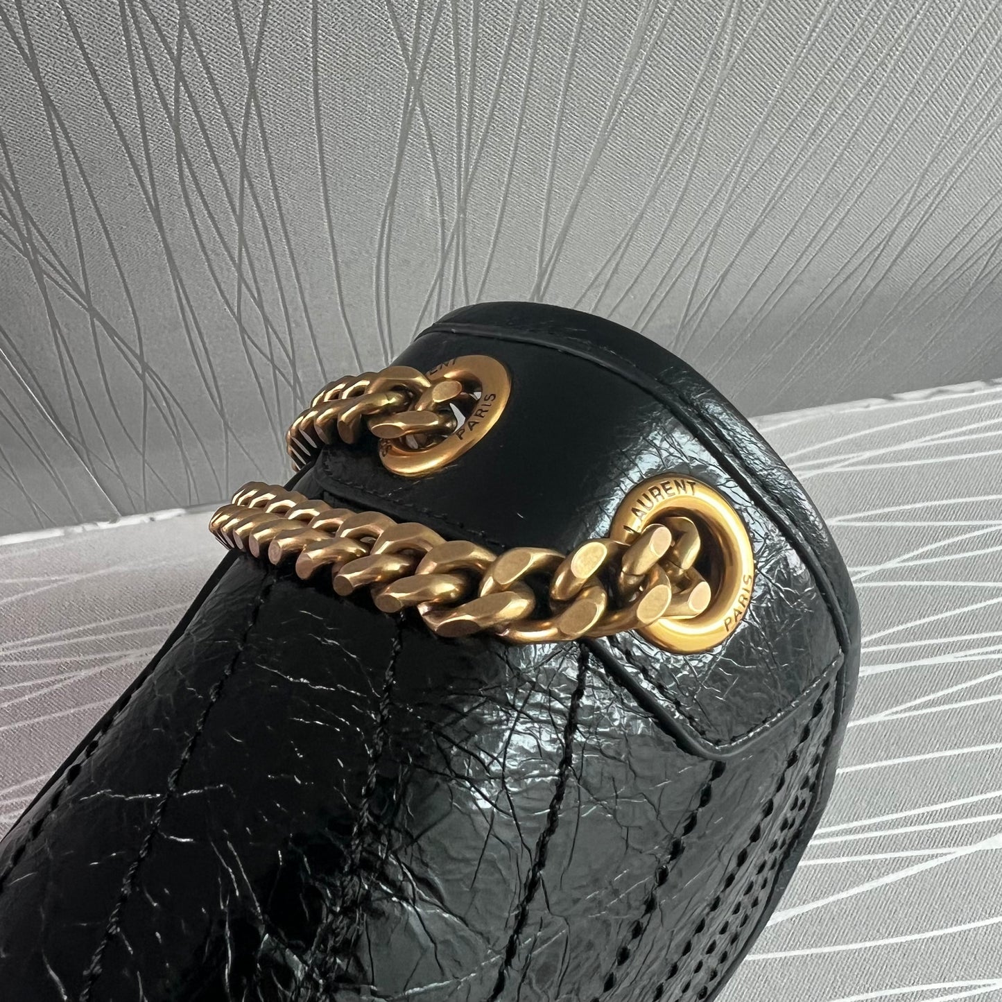 Bolso Y N-ikki piel color negro