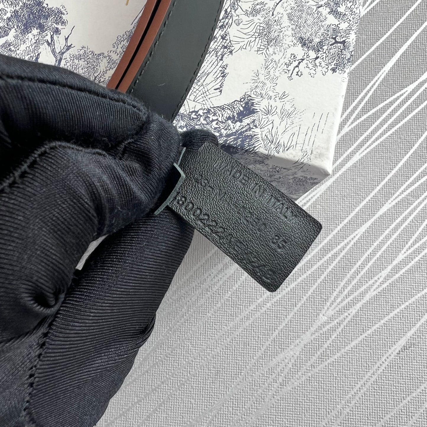 Cinto D reversible negro y camel piel