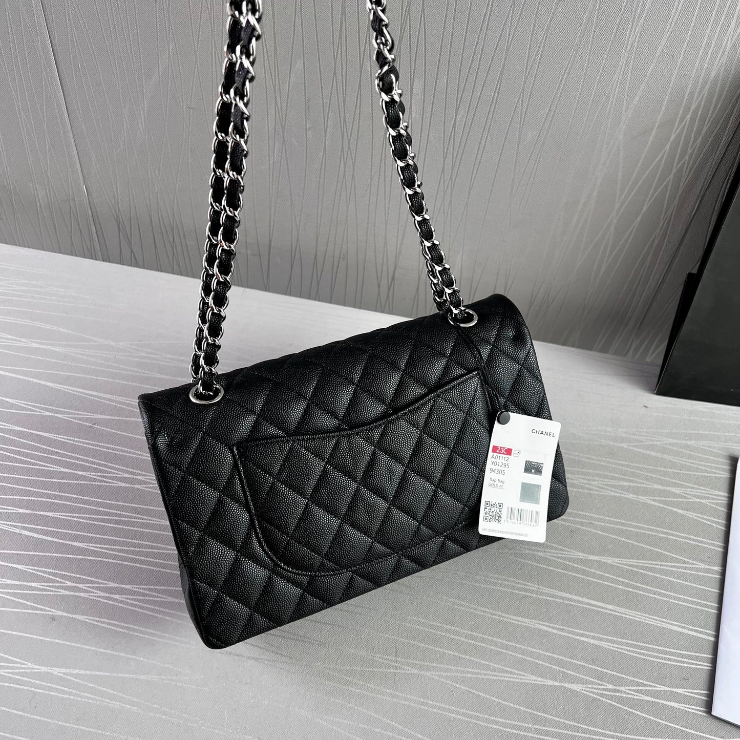 Bolso C piel negra edición limitada