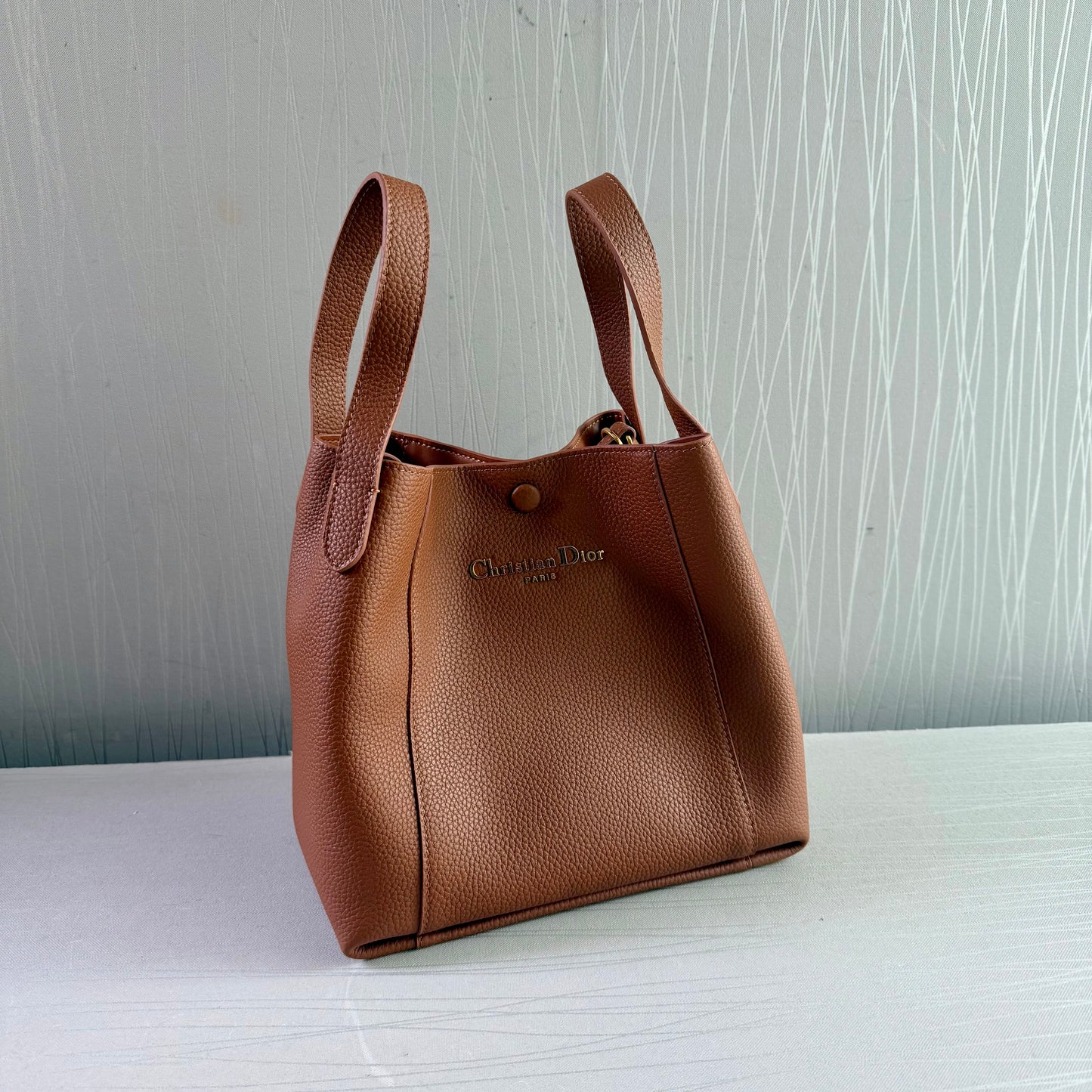 Bolso D -ior piel color camel