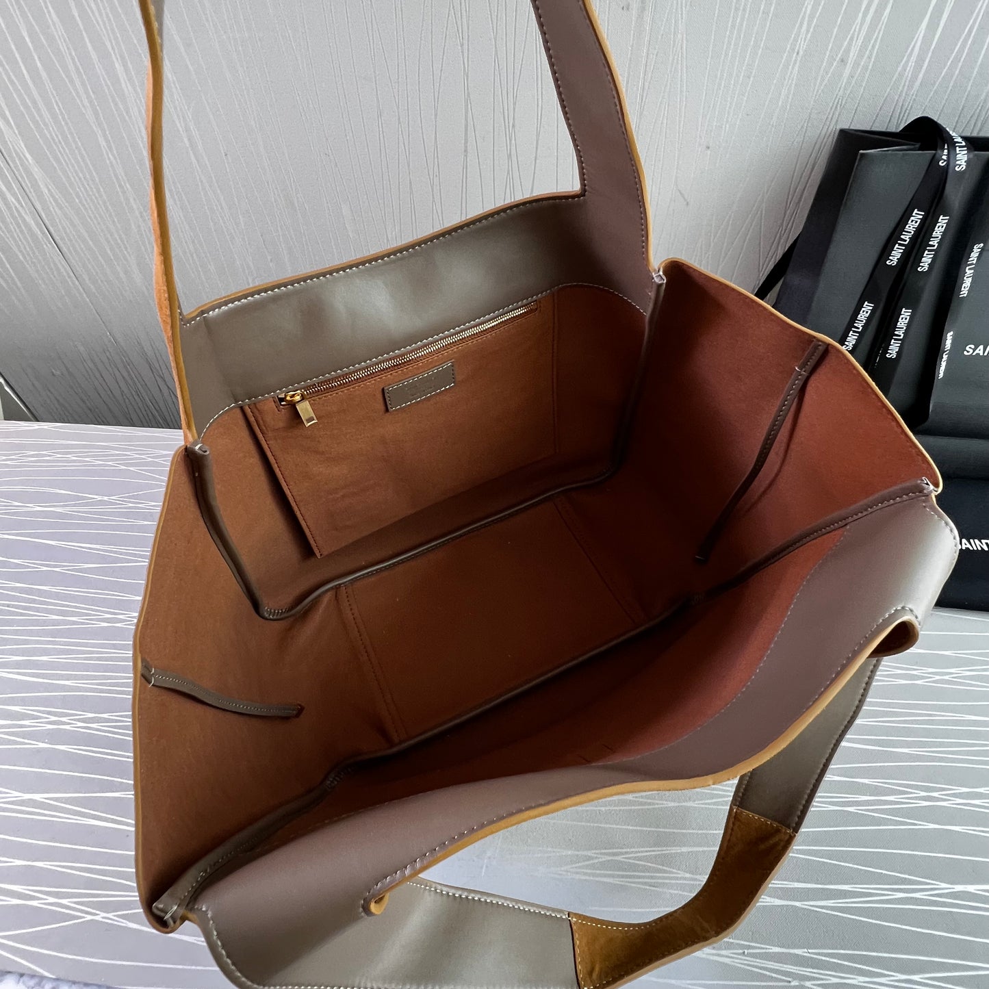 Bolso Y Tote ante color camel