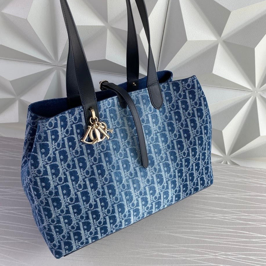 Bolso D T- oujours demim con azul marino
