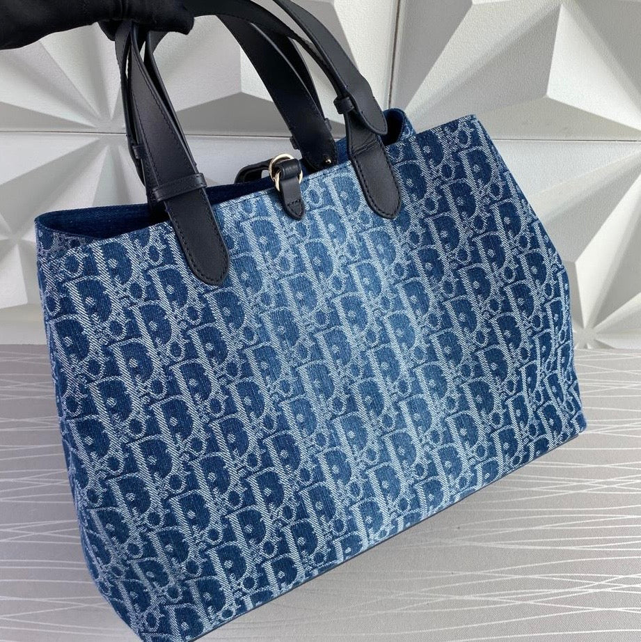 Bolso D T- oujours demim con azul marino