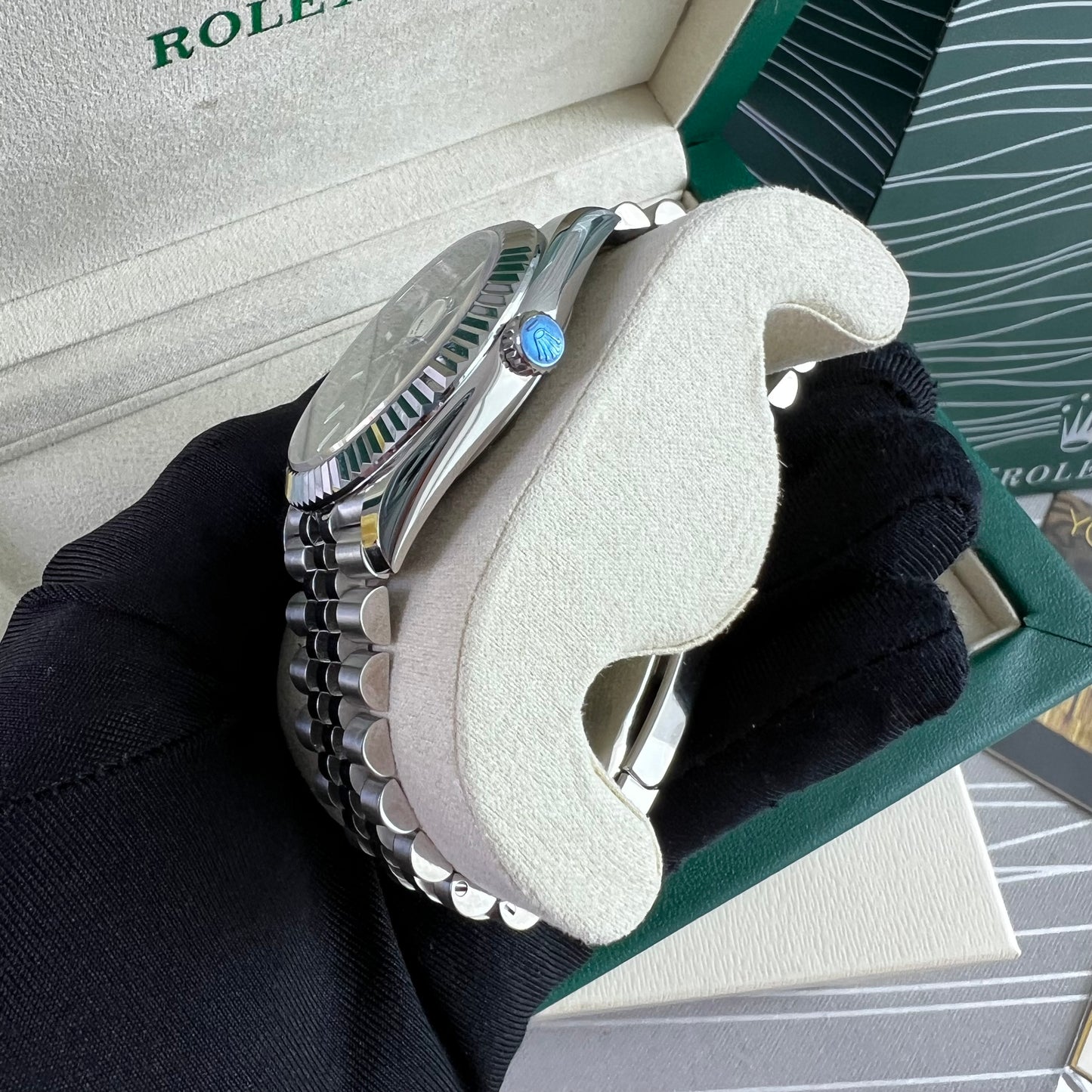 Reloj R acero inoxidable color verde
