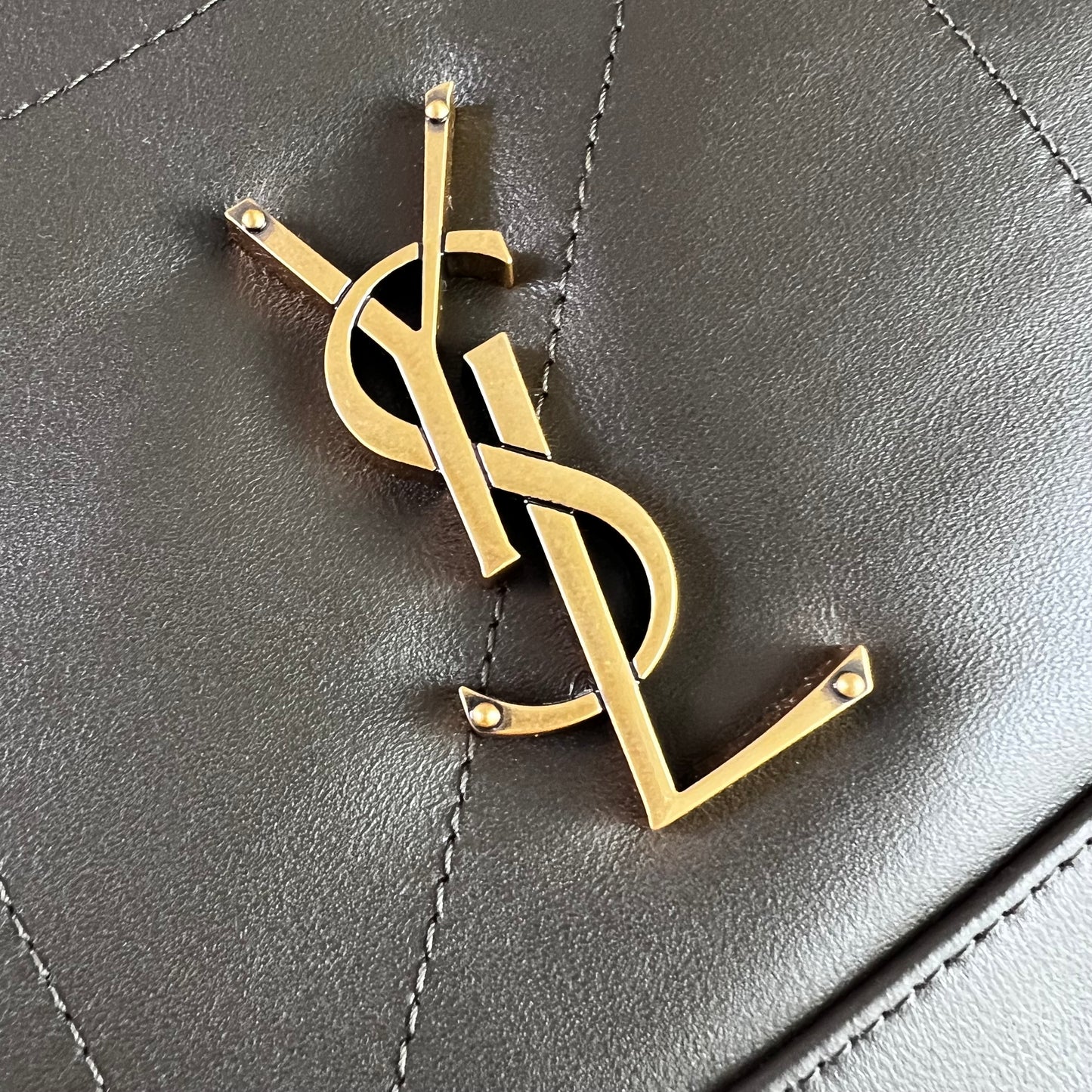 Bolso Y piel color gris