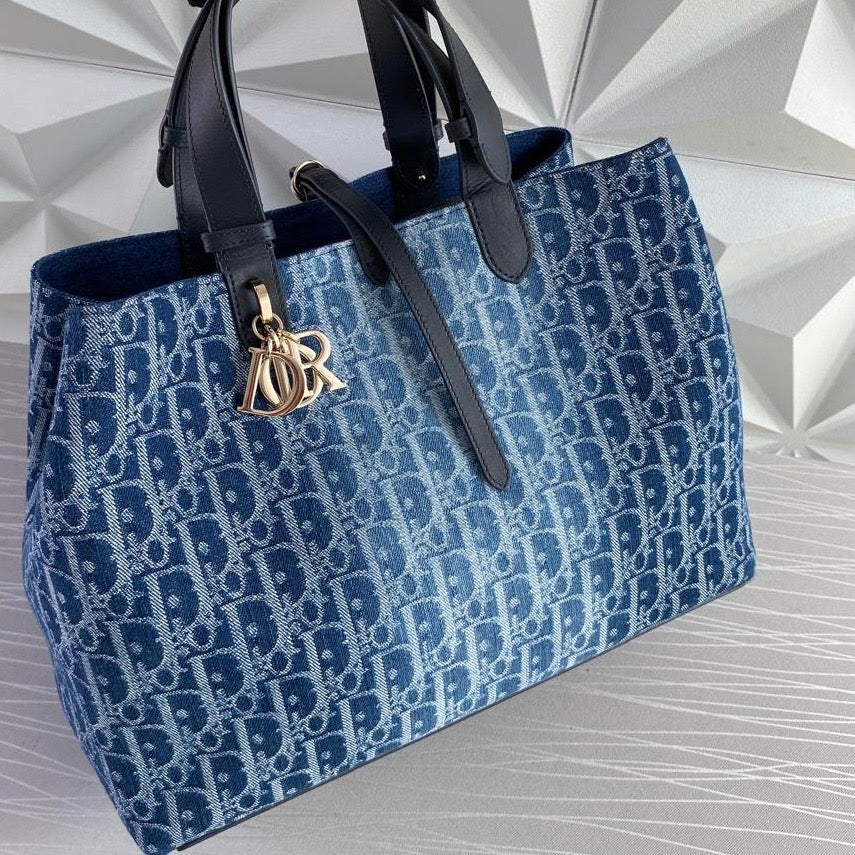 Bolso D T- oujours demim con azul marino
