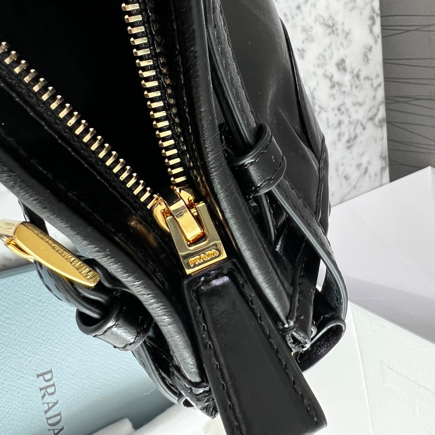 Bolso P-rada piel color negro