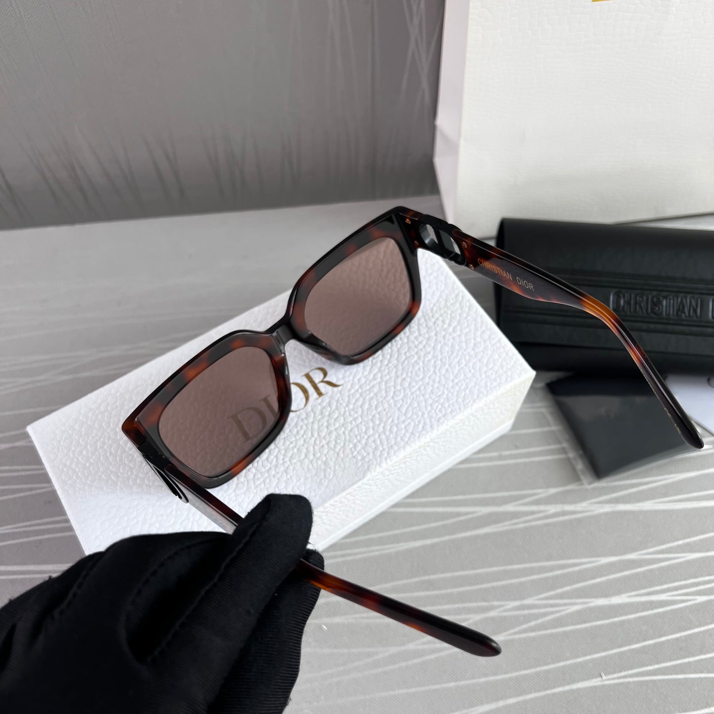 Lentes D color café en carey