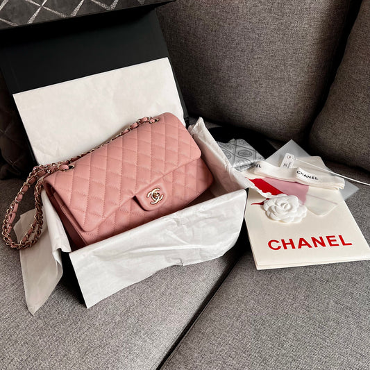 Bolso C piel color rosa