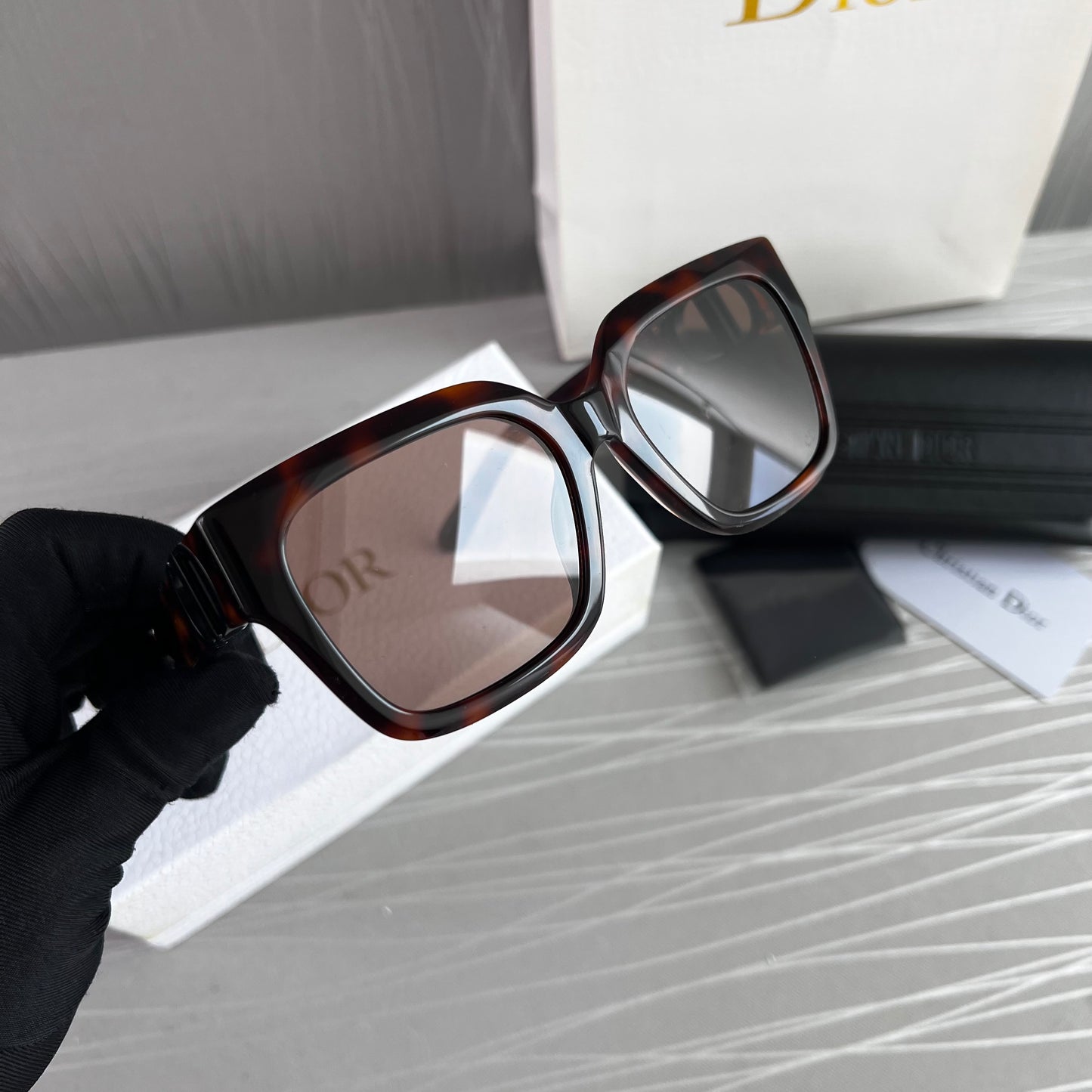 Lentes D color café en carey