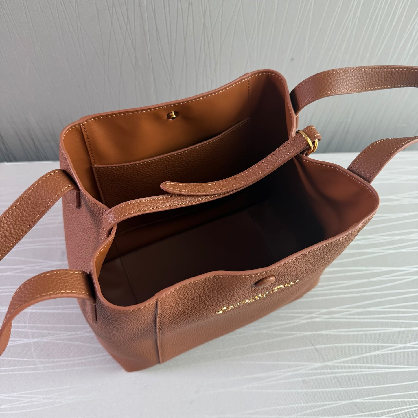 Bolso D -ior piel color camel