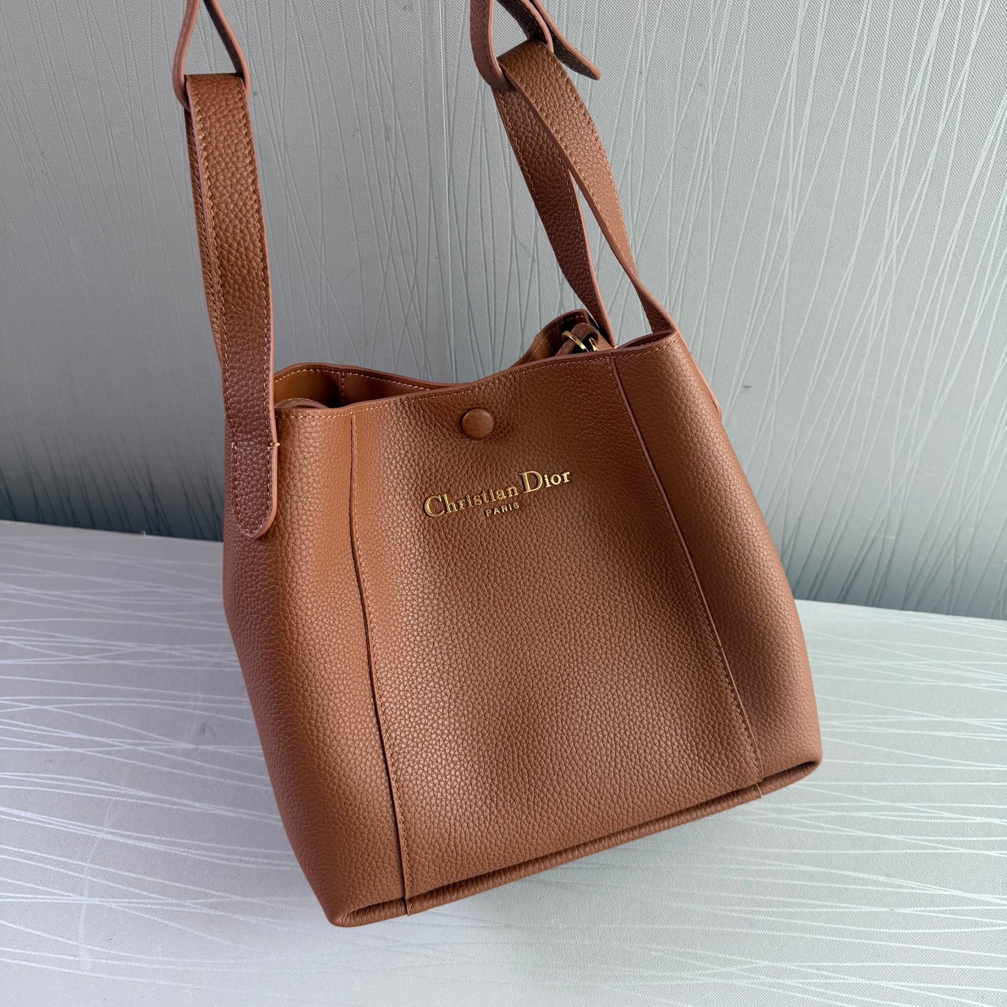 Bolso D -ior piel color camel