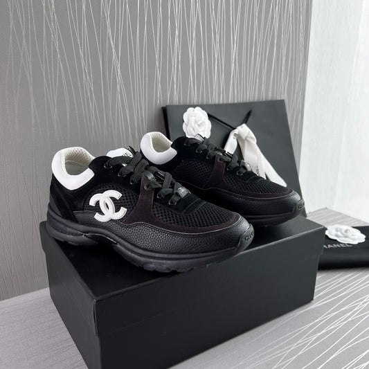 Sneakers C piel negros