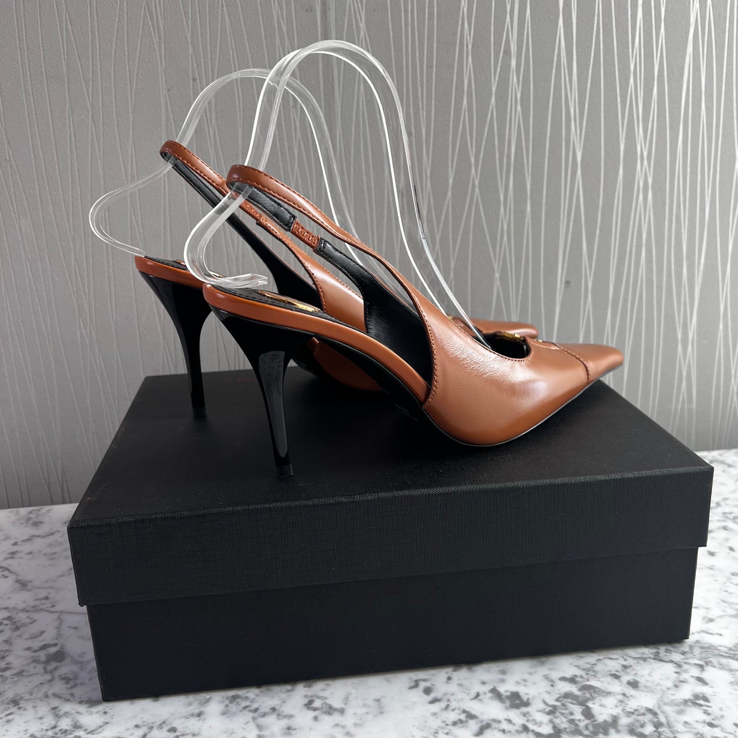 Zapatillas Y piel color camel