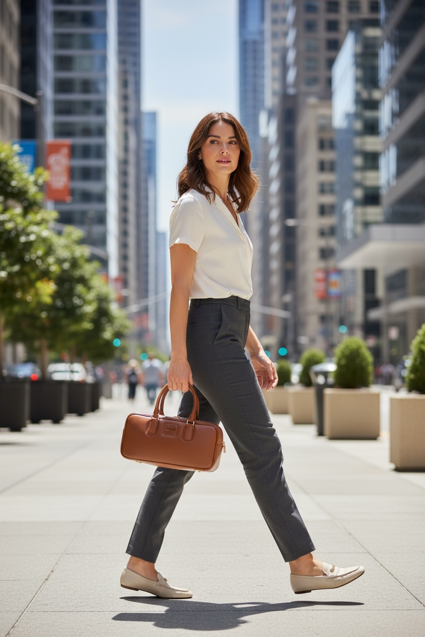 Bolso M-iu piel color camel