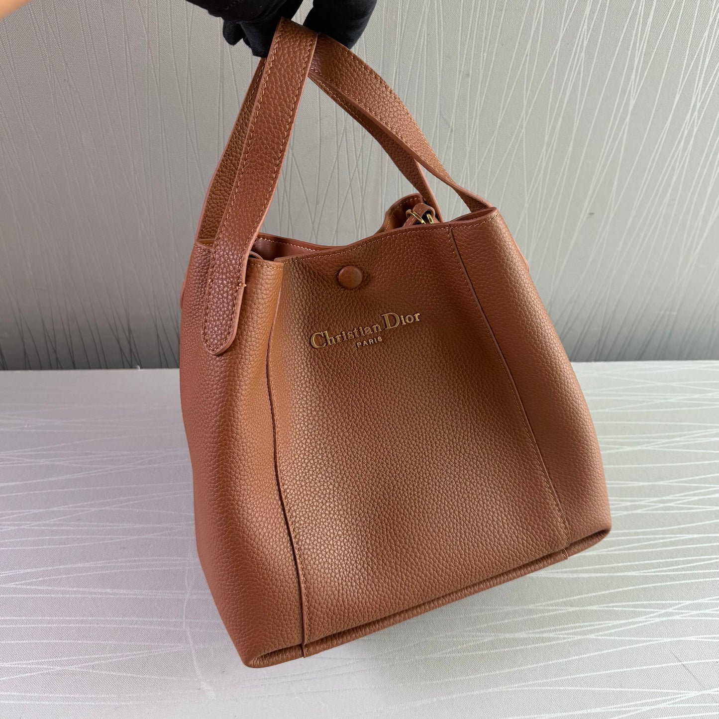Bolso D -ior piel color camel