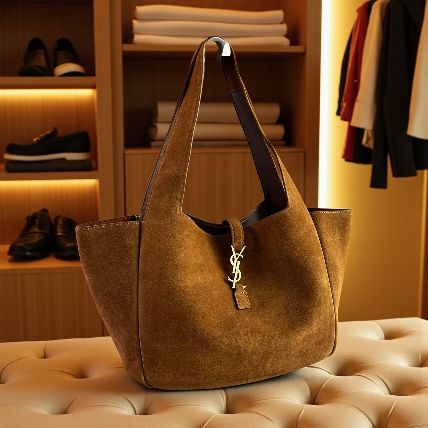 Bolso Y Tote ante color camel