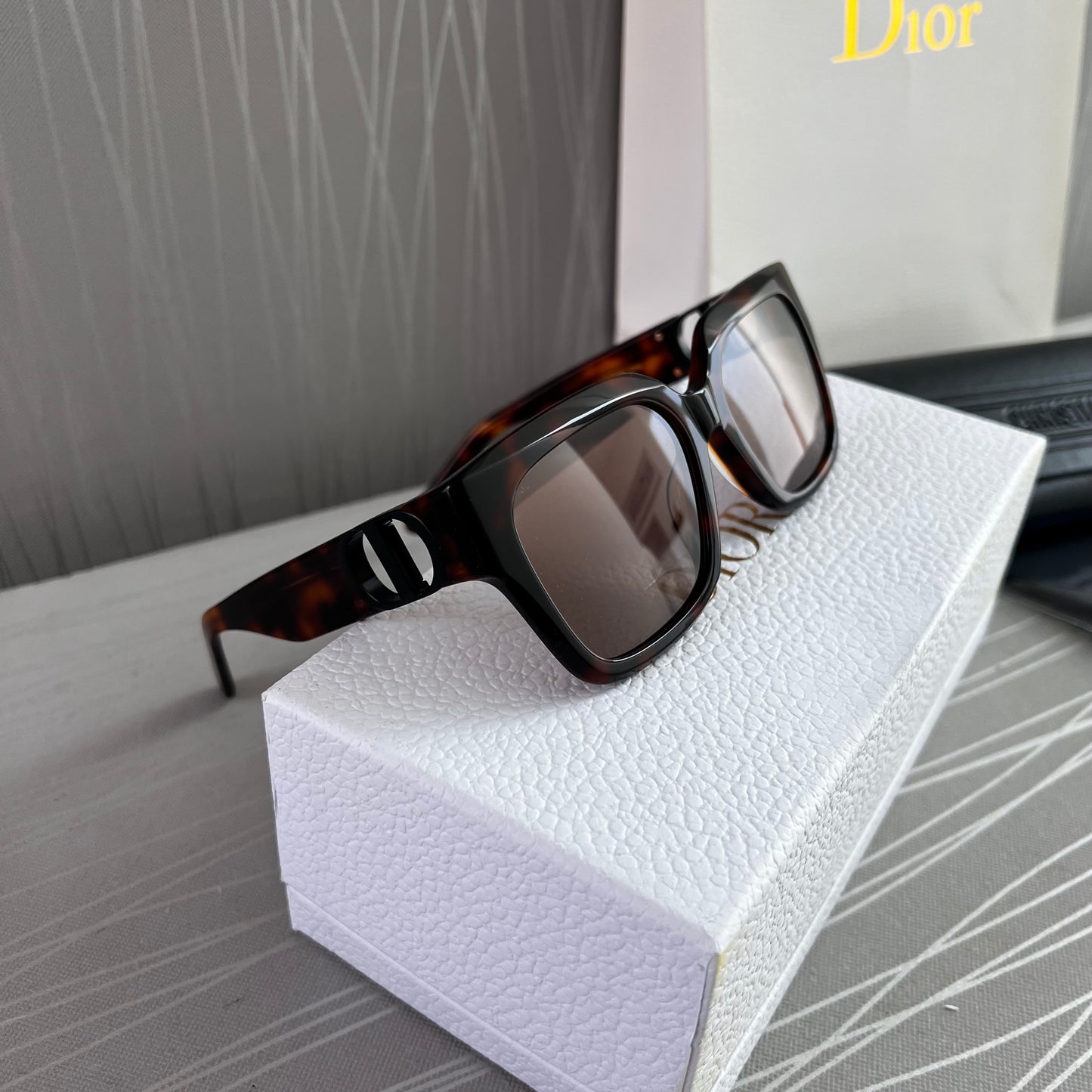 Lentes D color café en carey