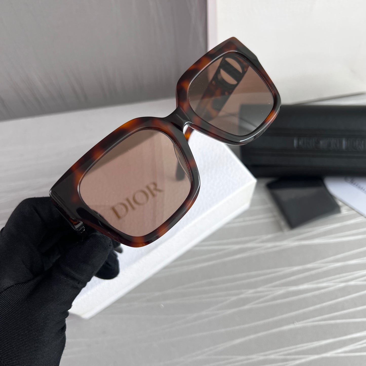 Lentes D color café en carey