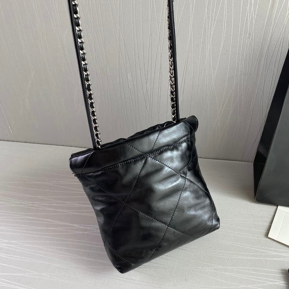 Bolso C 2-2 mini piel color negro