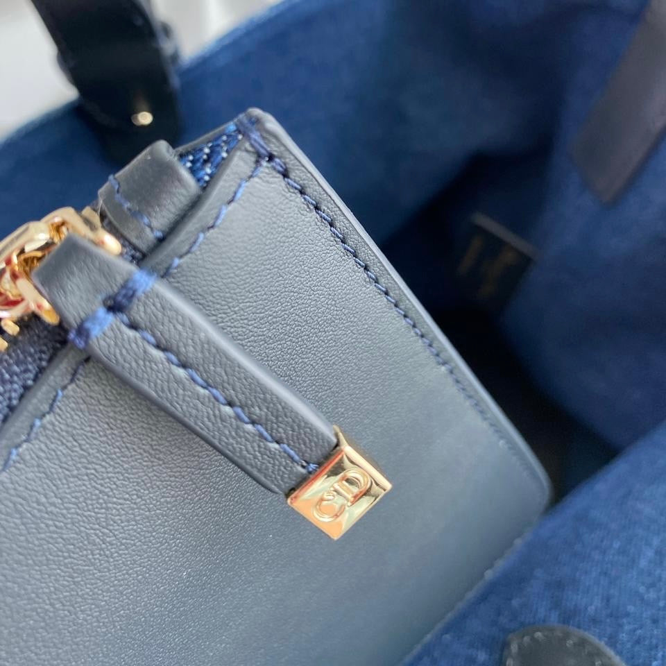 Bolso D T- oujours demim con azul marino
