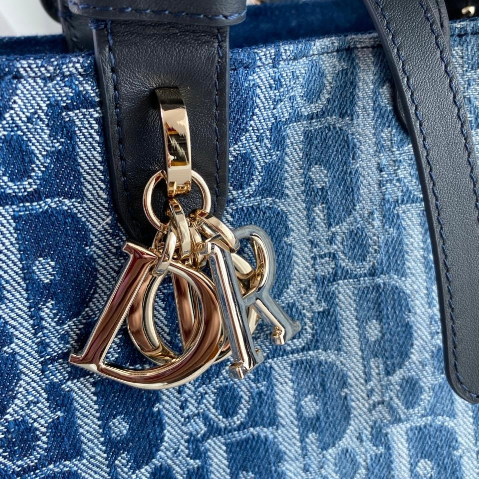 Bolso D T- oujours demim con azul marino