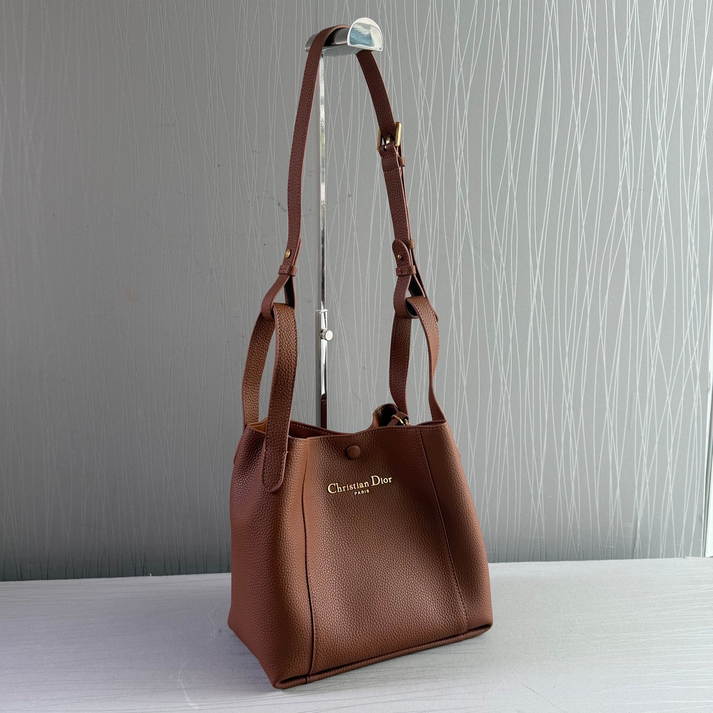 Bolso D -ior piel color camel