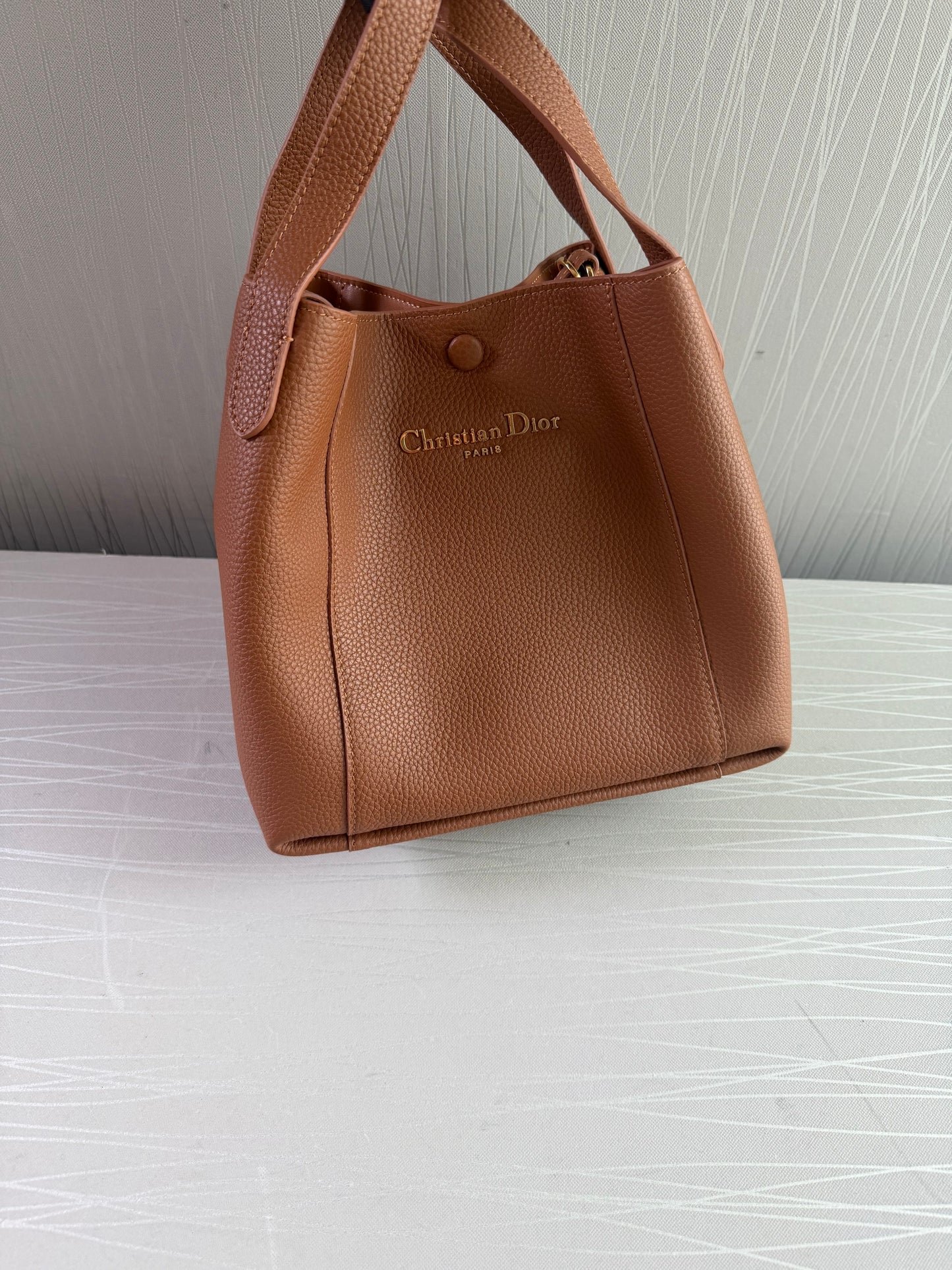 Bolso D -ior piel color camel
