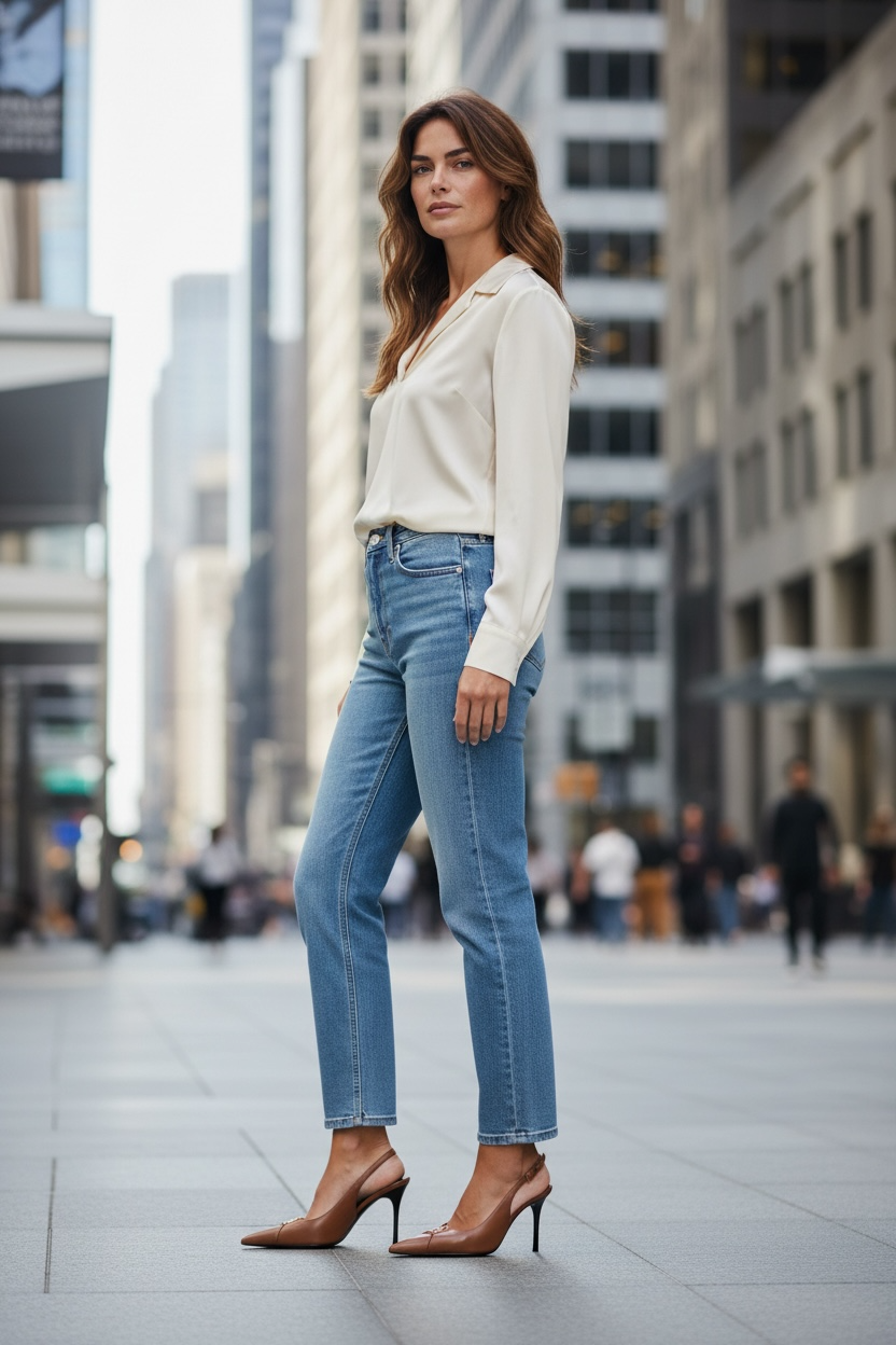 Zapatillas Y piel color camel