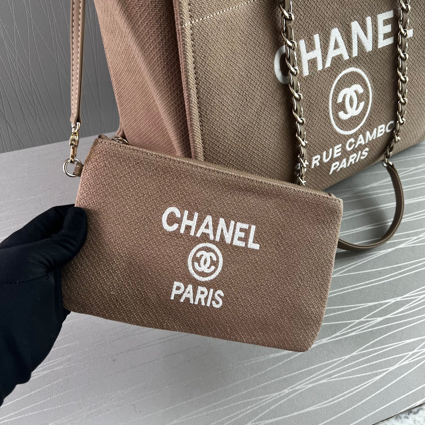 Bolso C Shopping Beige