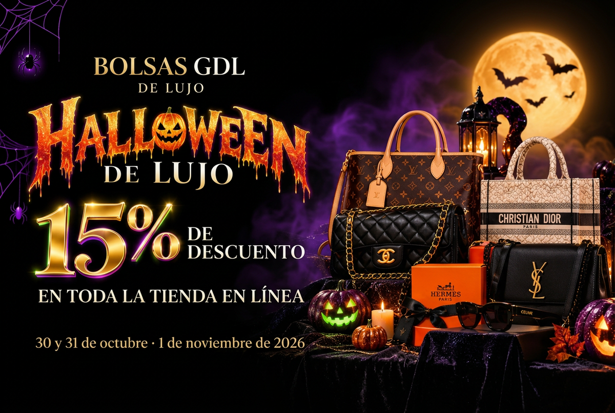 Banner de Halloween de lujo con diseño simplificado