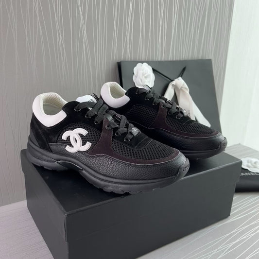 Sneakers C piel negros